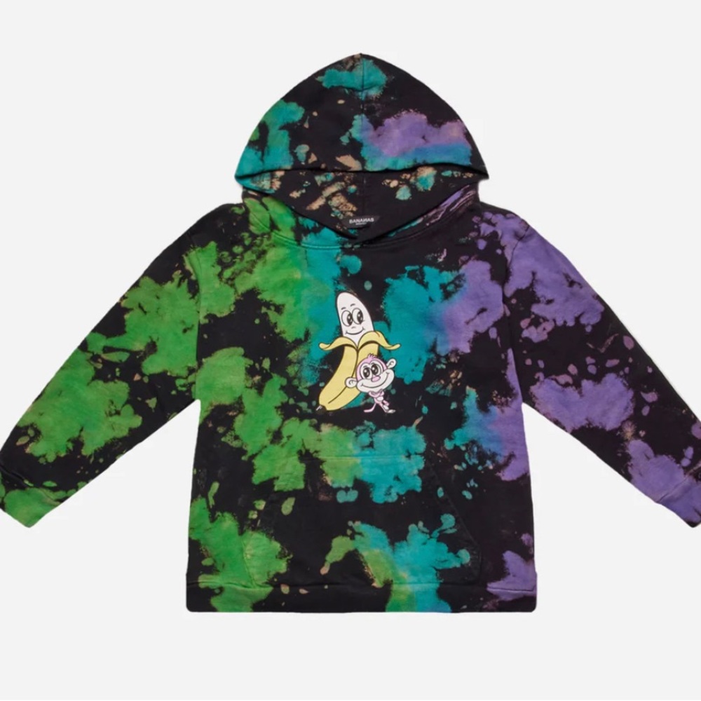 Bananas Monkey LAID BACK KIDS HOODIE